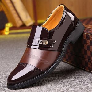 Mens Leather Shoes Men Shoes men oxfords Shoes Brand Fashion Designer men loafers 